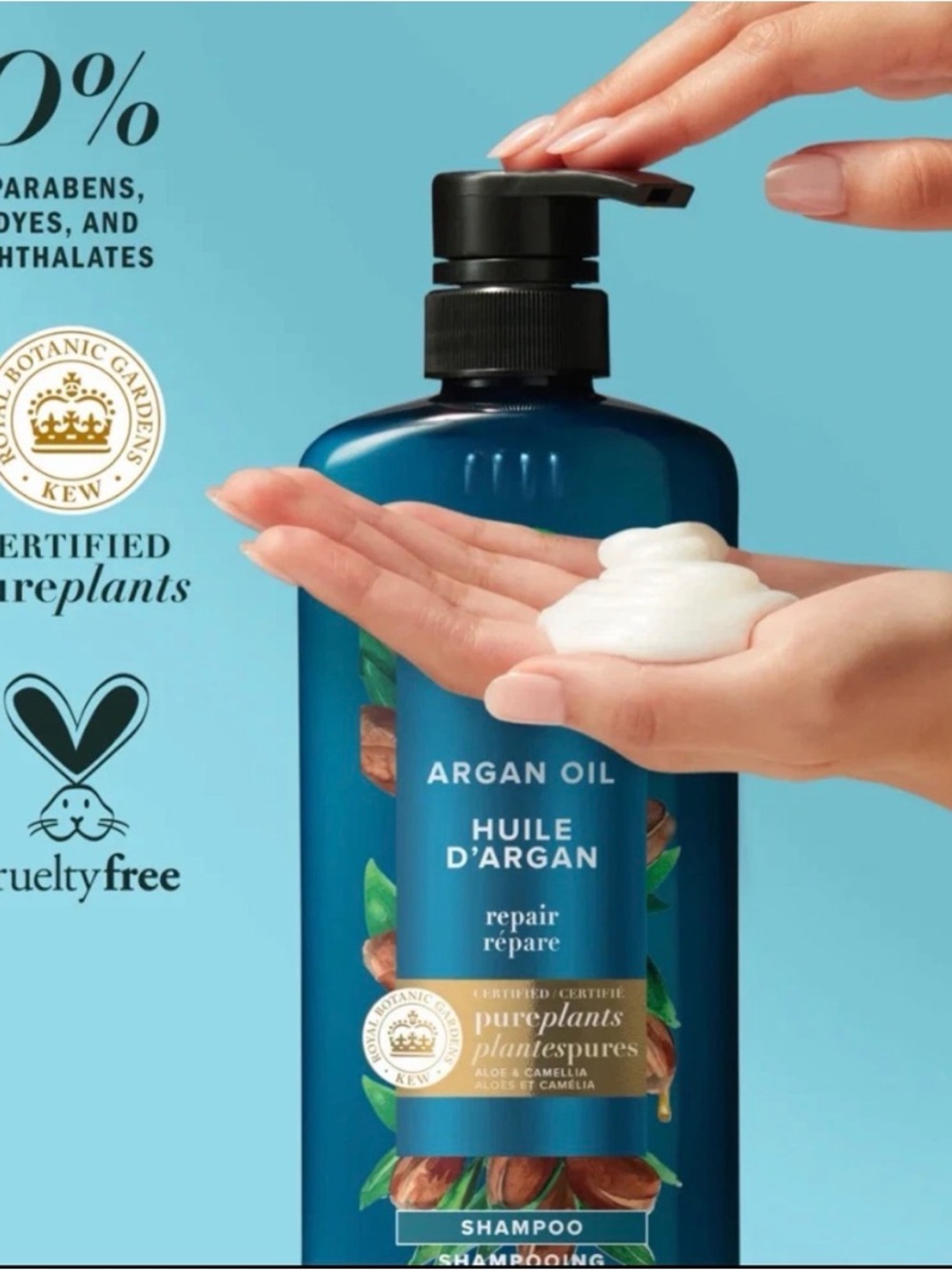 Herbal Essences Argan Oil Repair Shampoo - Blue - Picture 2 of 5